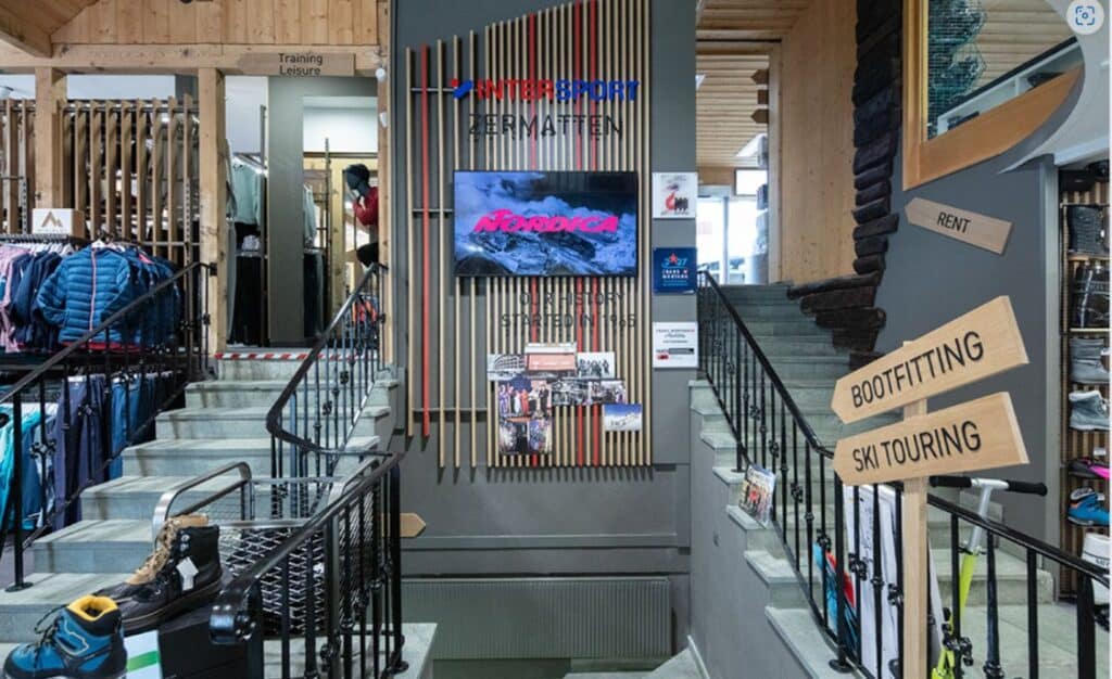Intersport Suisse choisit Mood Media