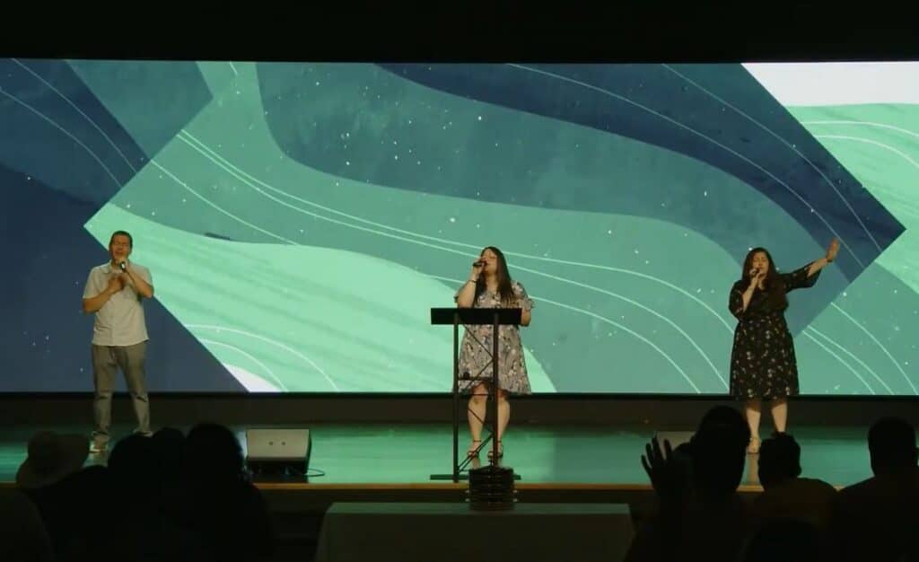 mur vidéo Philips Desert Reign Church
