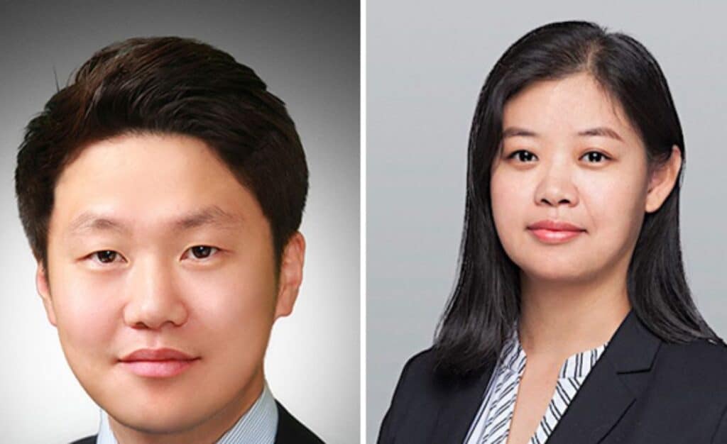 Tay Kim et Cindy Liu