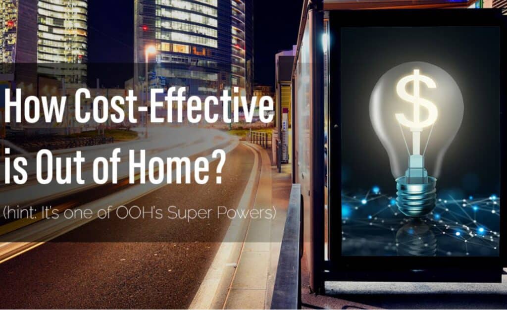 ECM OOH effectiveness