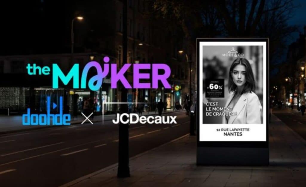 The MAIker Doohde JCDecaux